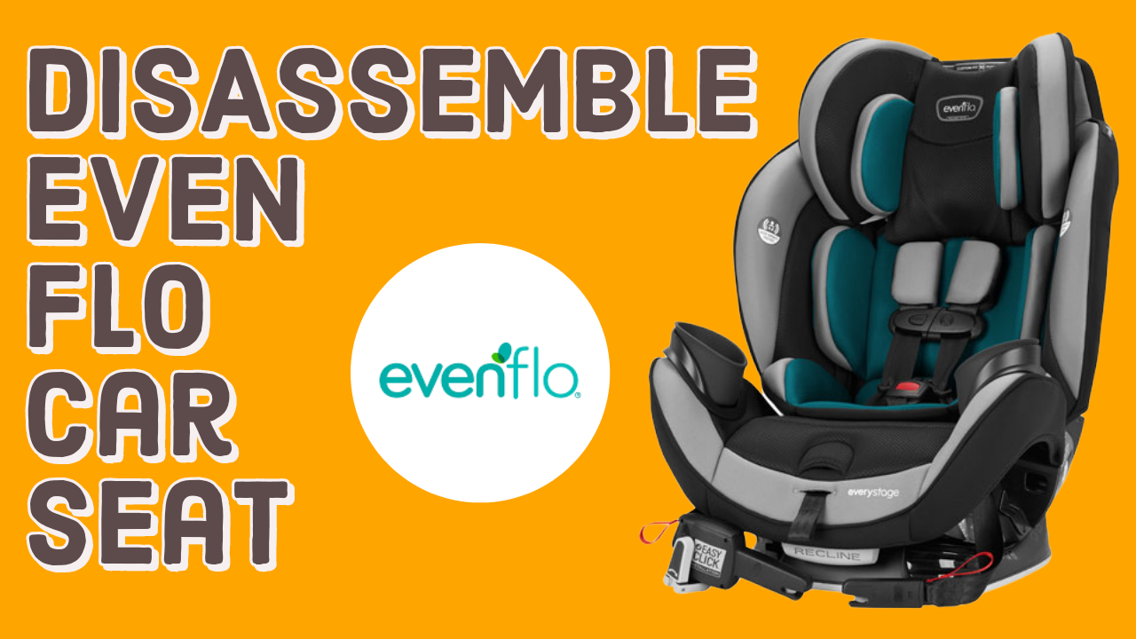 Watch How To Disassemble Evenflo EveryStage Deluxe 3 in 1 Car Seat on Amazon Live