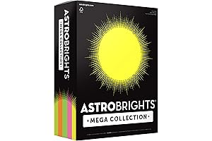 Astrobrights Mega Collection Card Stock Colored Ream