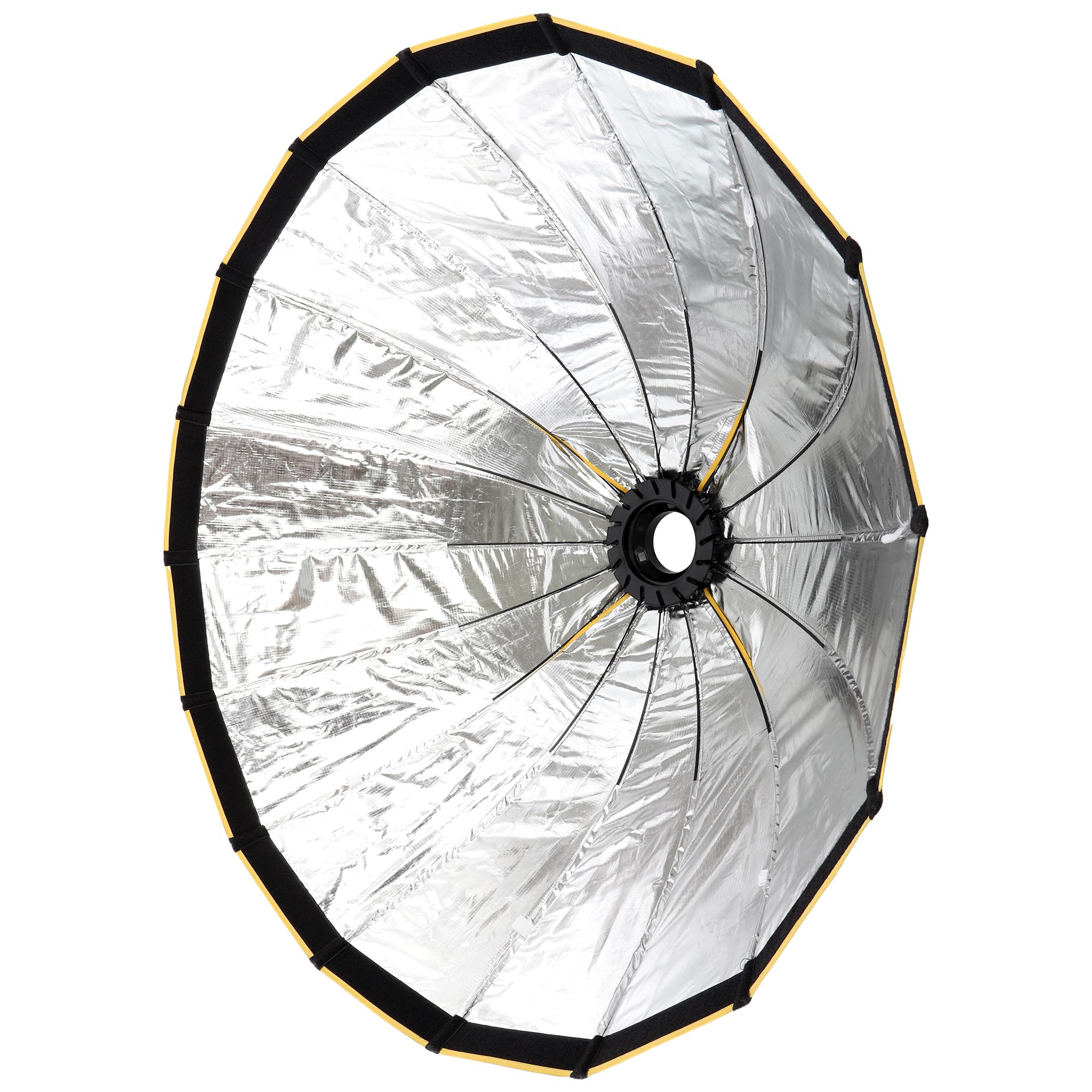Deep Paraboliczny parasol softbox 120 cm z kratką o strukturze plastra miodu i torbą do przenoszenia