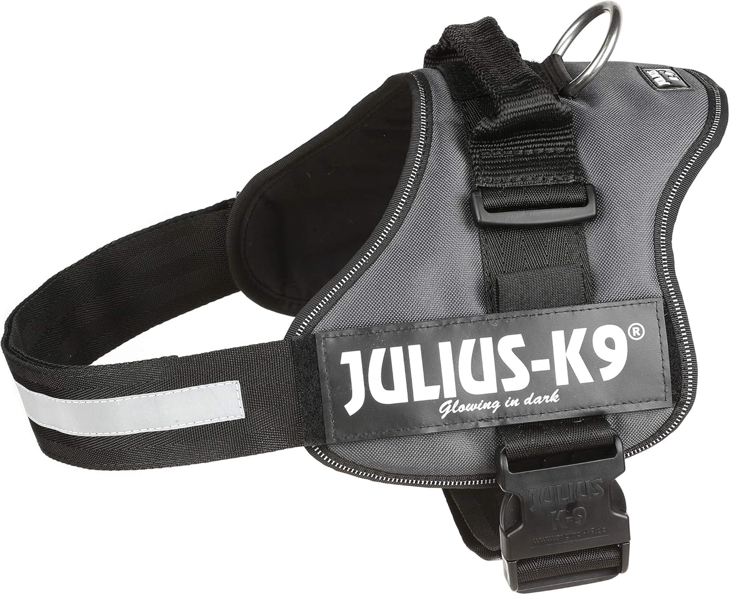 Julius-K9 162ANT-2 - Arnés para Perros, Gris (Gris Antracita), XL/2, 1 unidad