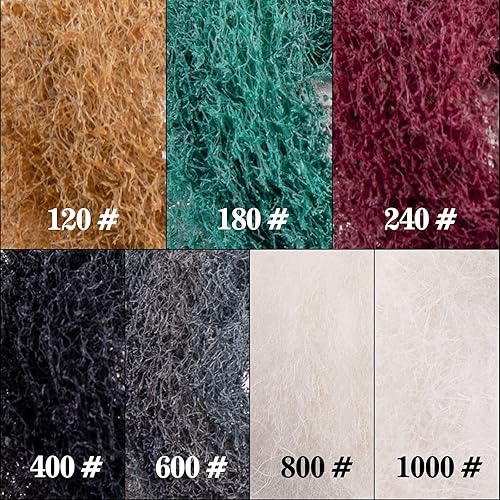 Miniatura 4 de AUSTOR Juego de ruedas abrasivas de 77 piezas, rueda de pulido de 1 pulgada para herramienta rotativa Dremel, 7 granos