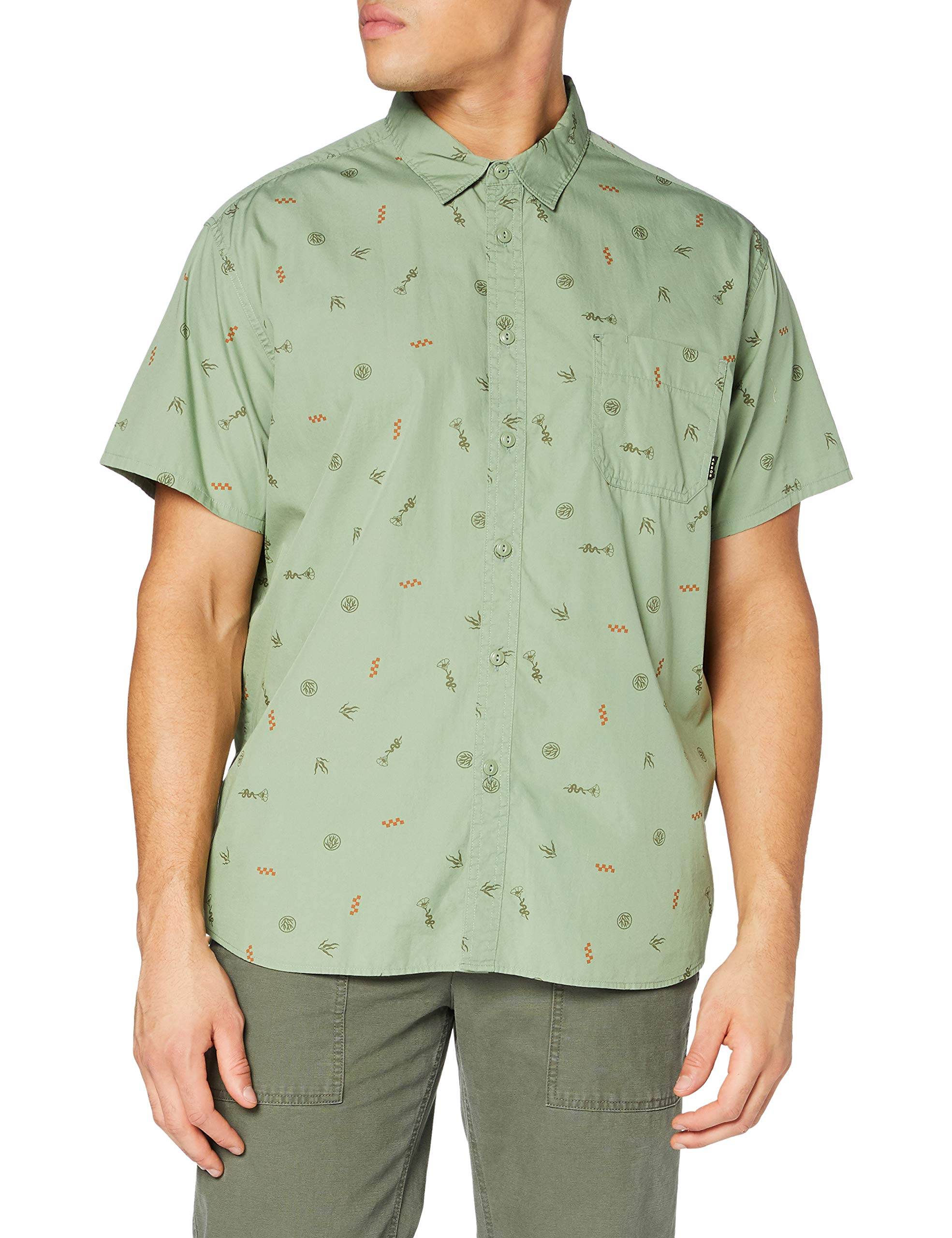 Arbor Desperado S/S Shirt T-shirt, Unisex Adult, unisex_adult, T-Shirt, ARB-SHT-0023, Light Olive, XL