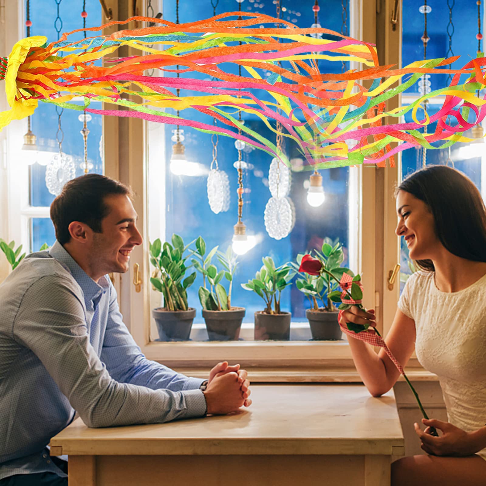 10er Pack Party Luftschlangen – Papierschlangen Für Geburtstag, Hochzeit & Feiern