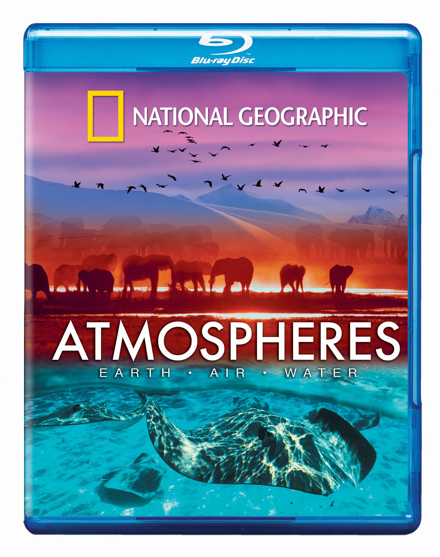 Atmospheres: Earth Air & Water Blu-ray para relajarse en casa con paisajes