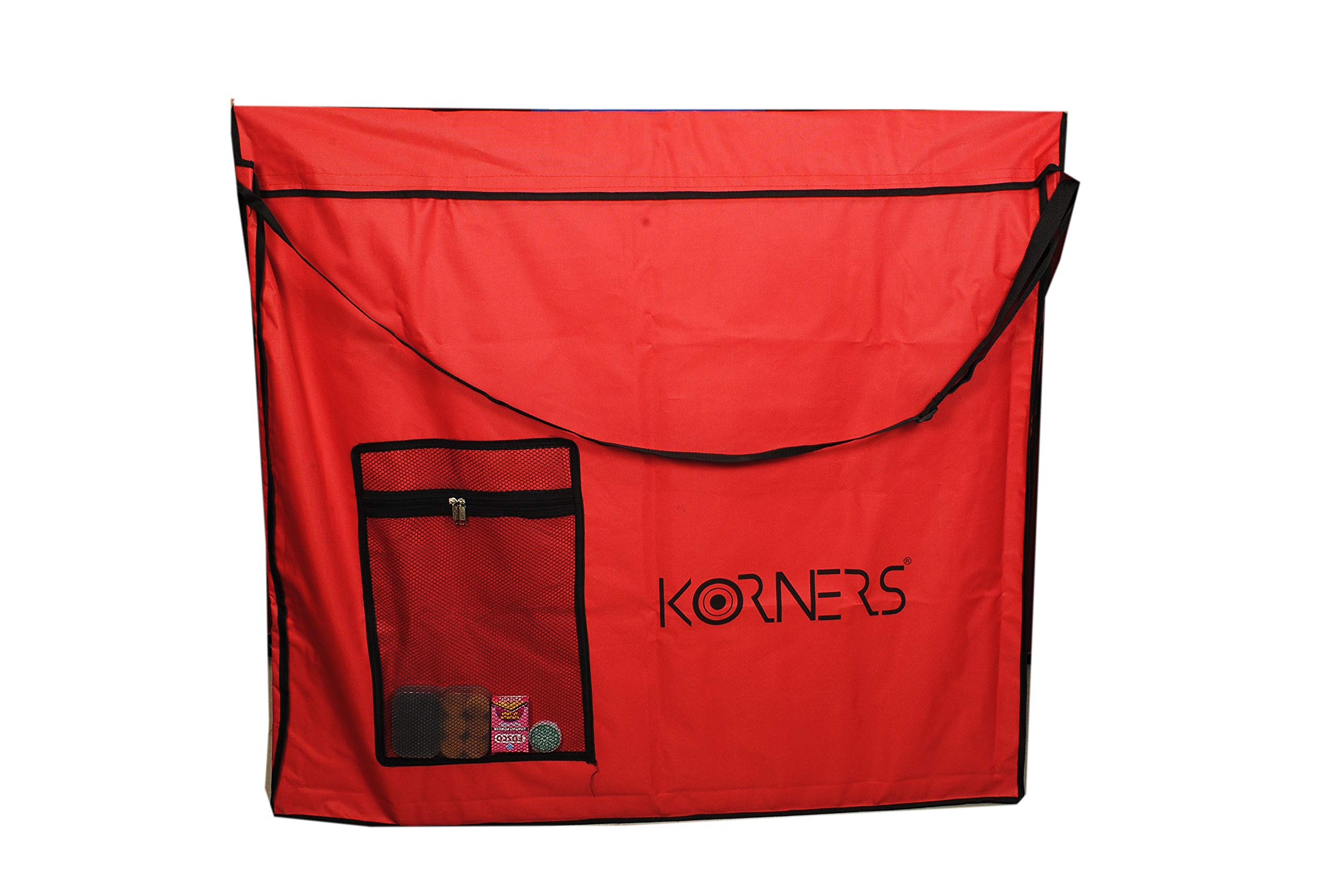 KORNERS Carrom Board Cover for Full Size Carrom Board- Red Color (B07P3S855H) Amazon Price History, Amazon Price Tracker