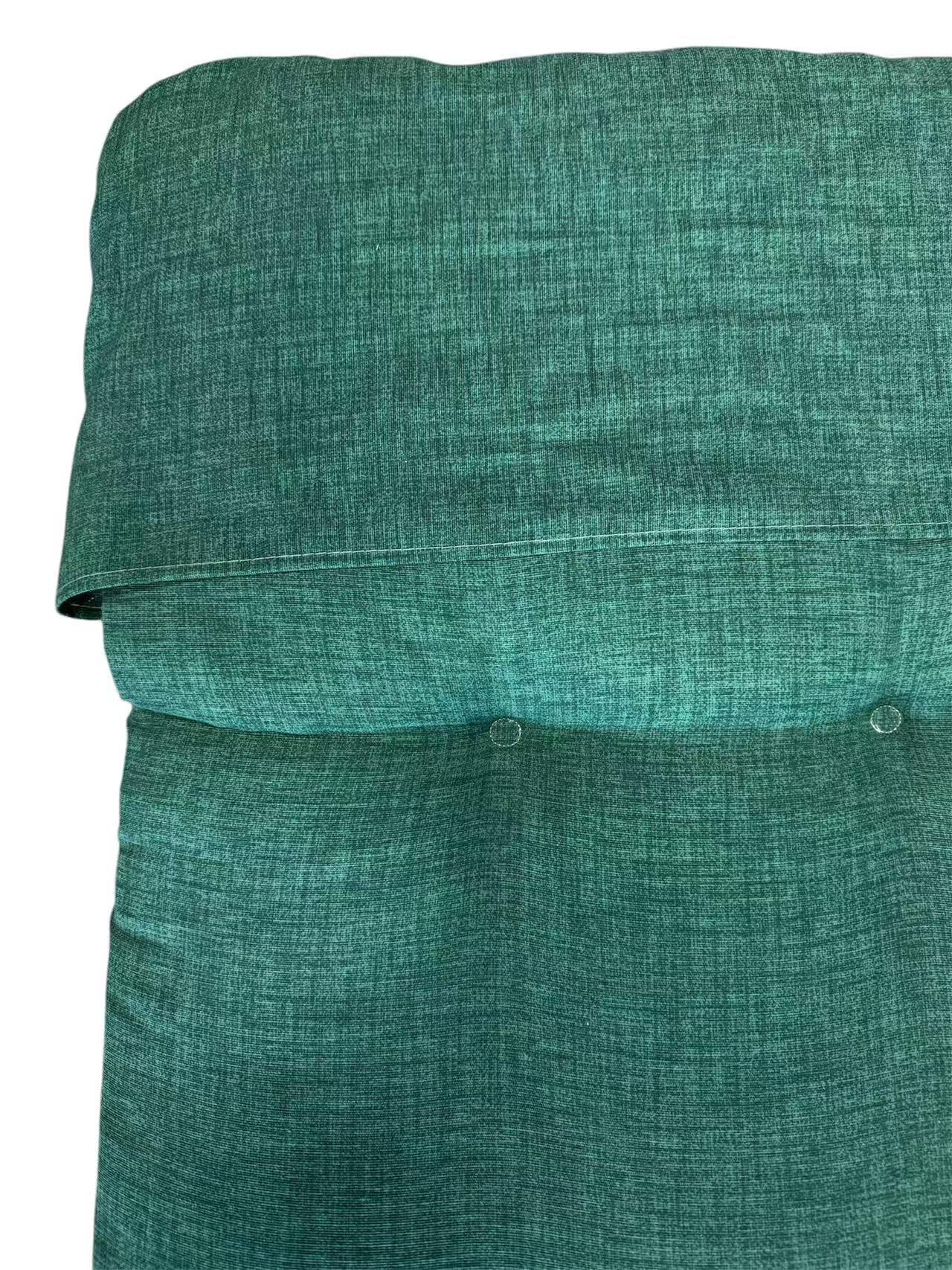 VIGIVISION Cojín Colchón para Tumbona o Mueble para Jardín 180X55X8CM (Verde Liso) — view 3