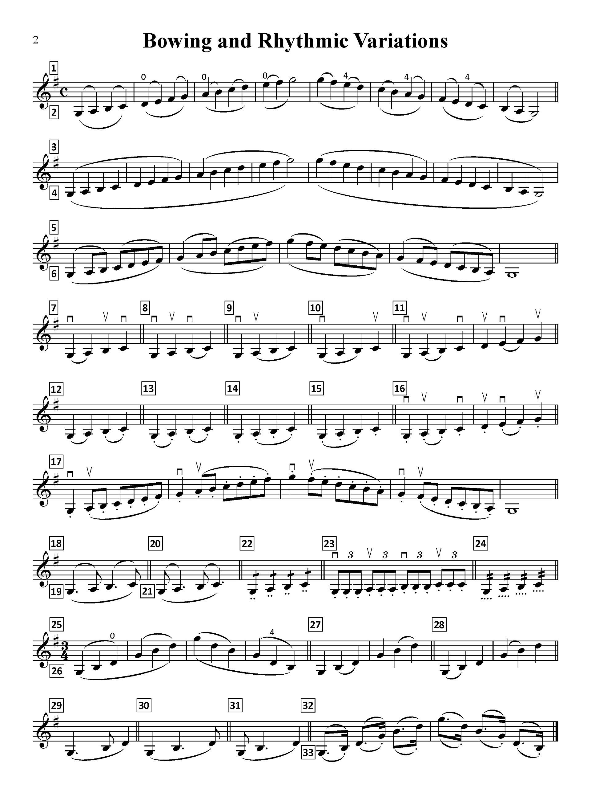 Scales for Young Violinists