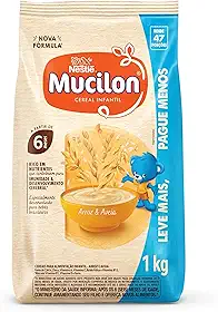 Cereal Infantil Mucilon Arroz e Aveia, 1kg