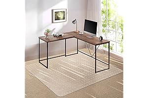 Kuyal Desk Chair Mat for Carpet, 46" x 72" Rectangle Transparent Mat...
