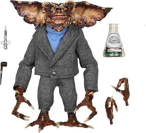 Neca Gremlin 2 New Seed Birth Ultimate Figura de acción Brain Gremlin / NECA GREMLINS 2 THE NEW BATCH 2022 Figura de acción definitiva BRAIN GREMLIN