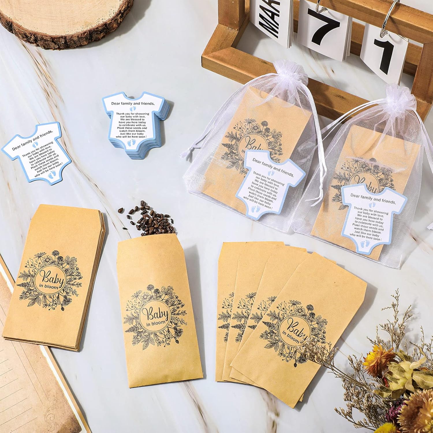 Tarjetas De Agradecimiento Con Sobres (paquete De 100) - Tarjetas Blancas Con Lámina