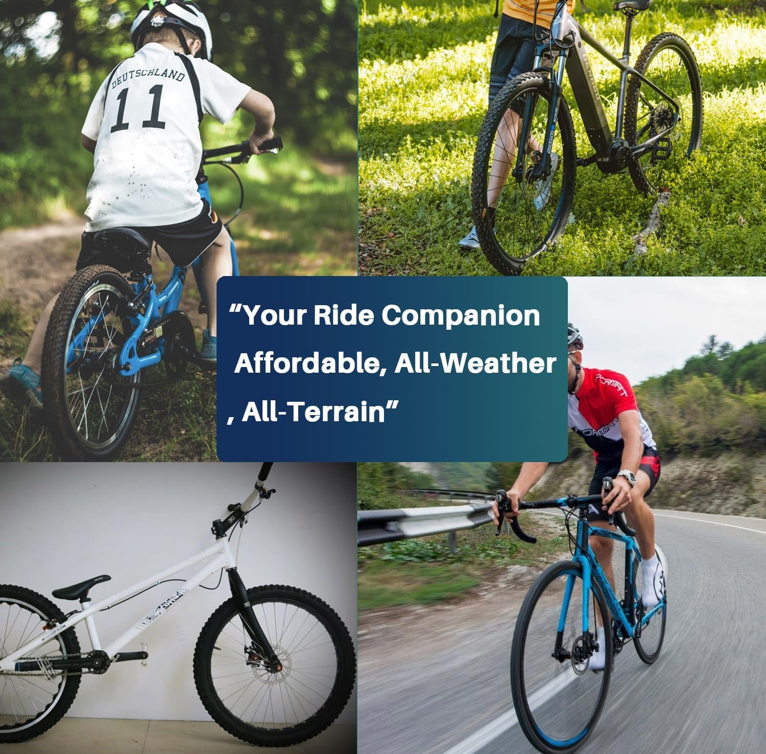 2 Pack Mountain Bike Tire and Tube Set-2 Pack 26x2.125 Inch Replacement Bicycle Tires and 26 inch Bike Inner Tubes with 4 Tire Levers,Puncture-Resistant