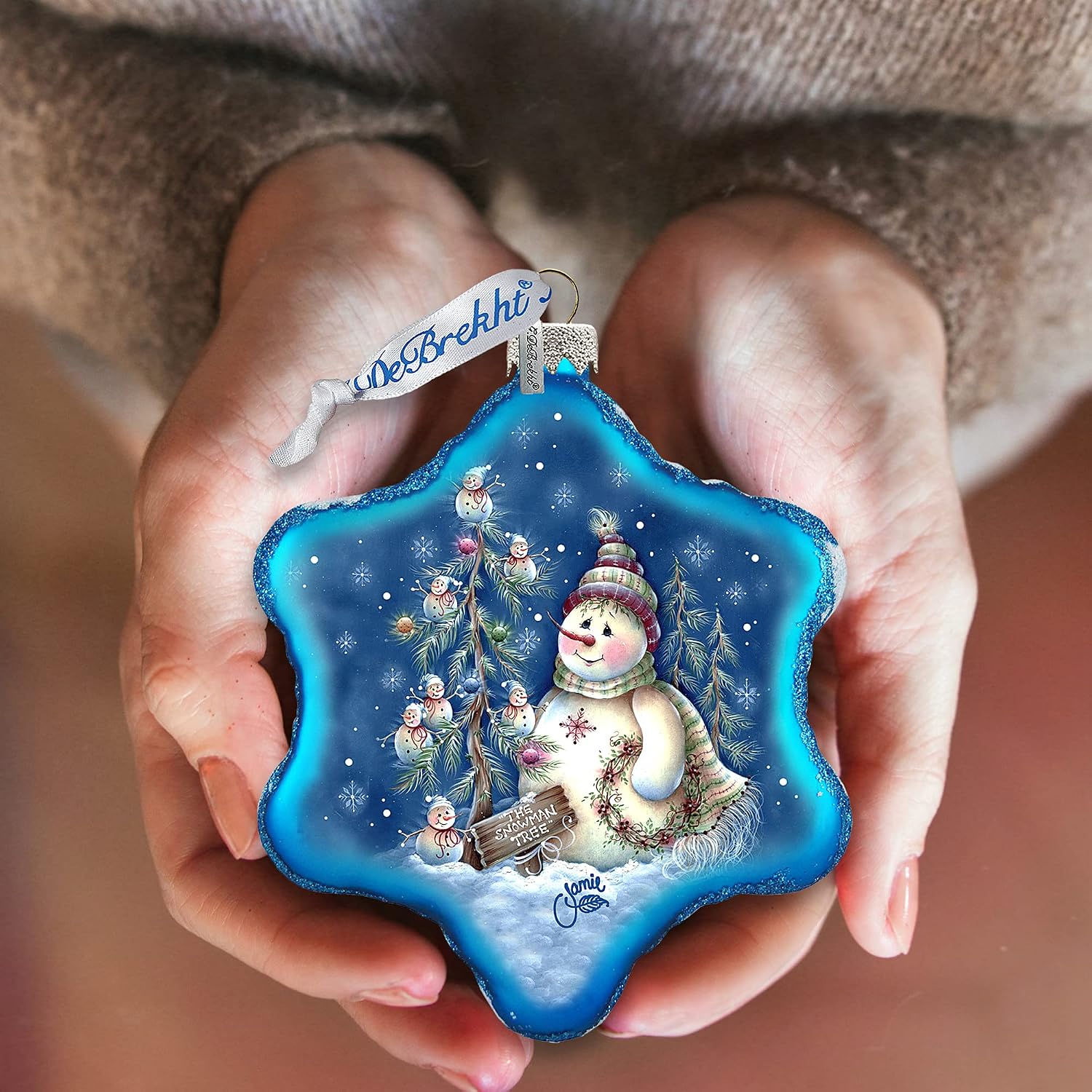G.DeBrekht Old Fashion Christmas Glass Ornament by J. Mills-Price - 754-301-MP