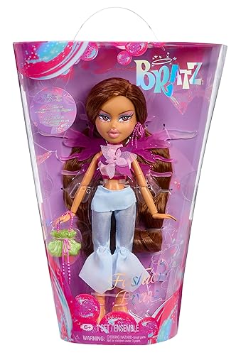 Bratz Fashion Pixiez Yasmin Collectible Fantasy Doll with Real Fashions and Accessories