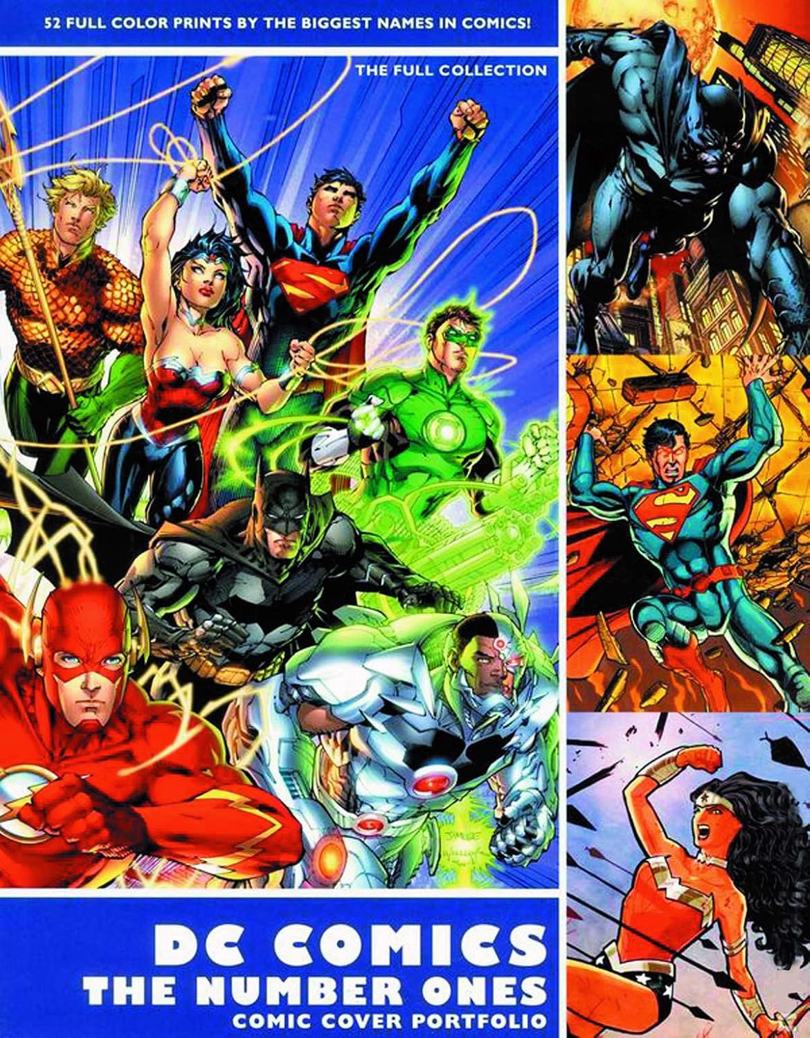 DC Comics: The Number Ones Comic Cover Portfolio Set: The Full Collection