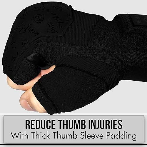 Miniatura 2 de MoneyFyte Envolturas de boxeo de gel rápido debajo de los guantes de boxeo - Kickboxing MMA Muay Thai - Puño nudillos muñequeras guantes interiores