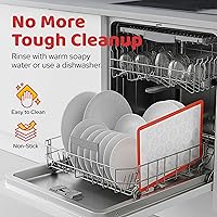 Vista 5 de HOTPOP Juego de bolsas y puntas para macarrones, kit de 17 piezas de suministros para hornear, bolsas reutilizables de silicona para pastelería, 2