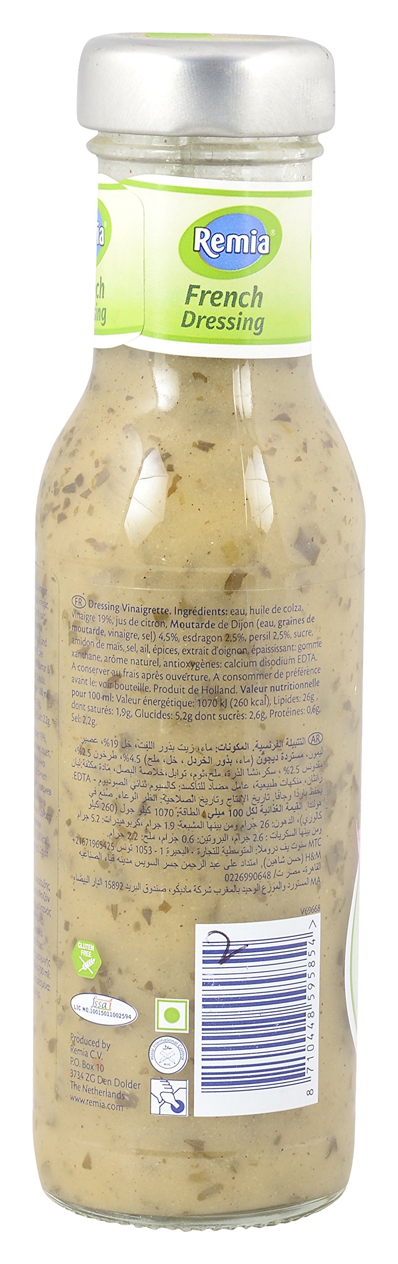 Remia Salad Dressing - French, 250Ml Bottle 1