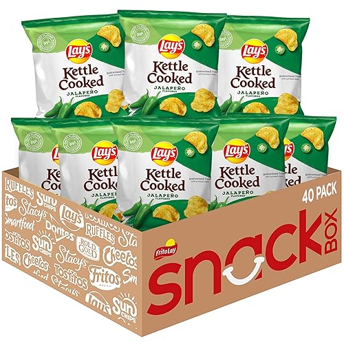 Miniatura 9 de Lays Kettle Cooked - Paquete variado de papas fritas paquete de 40