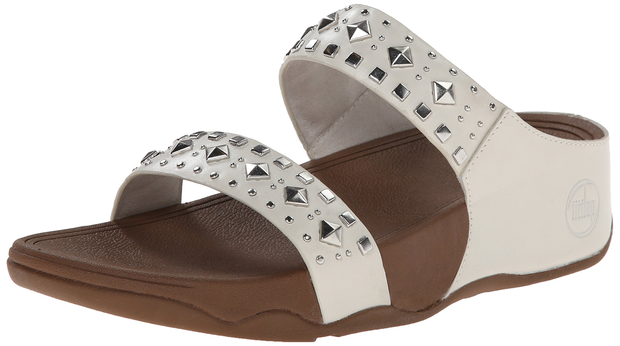 Fitflop Womens Biker Chic Slide Flat Sandals | Desertcart Cyprus