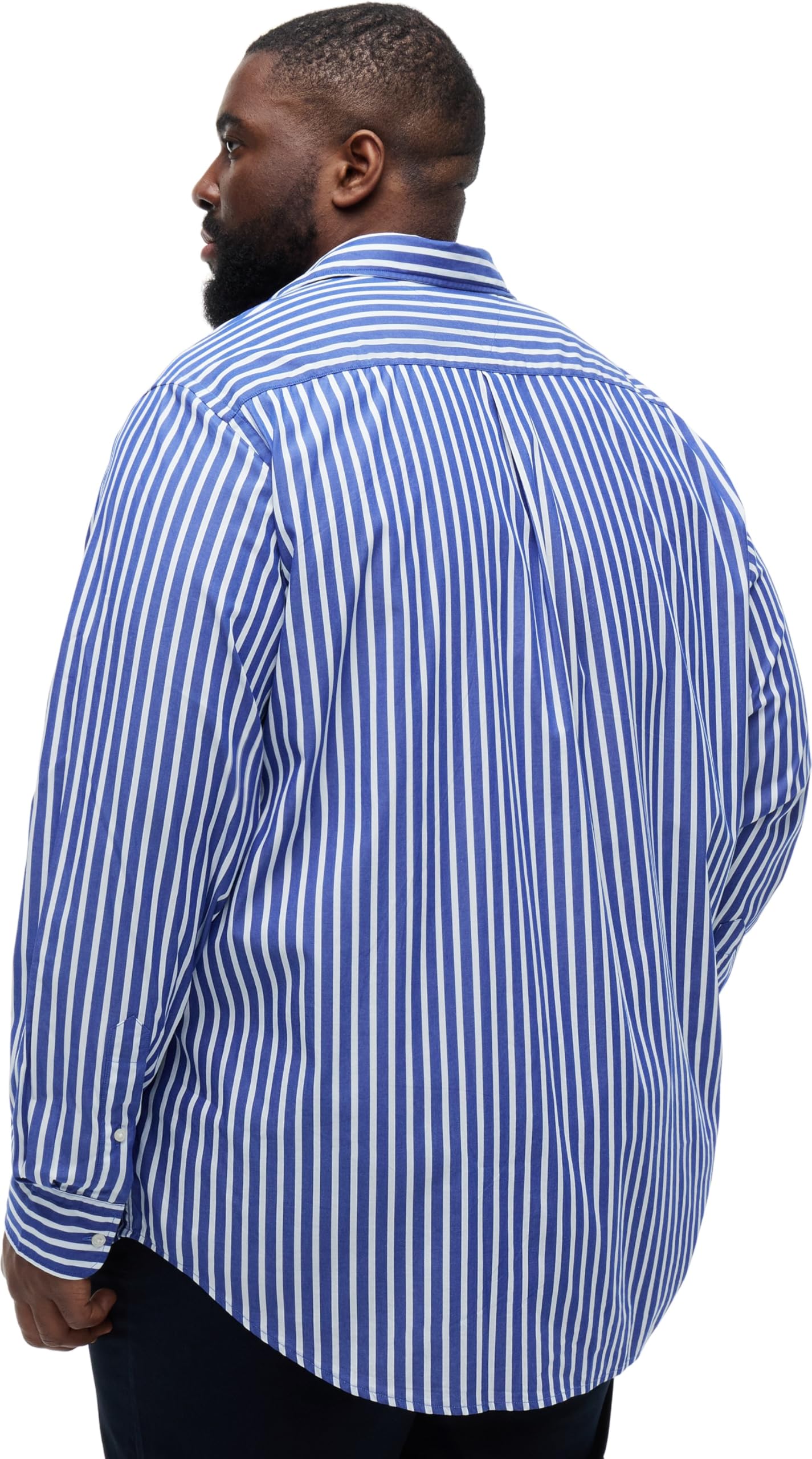 Tommy Hilfiger BT-Flex Pop Seasonalstp SHT-b Mw0mw45109 Camicia L/S Uomo (Pacco da 1)