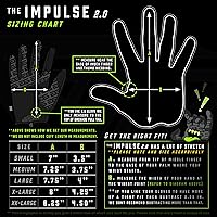 Vista 18 de Glove Station The Impulse 1.0 Tactical Gloves for Men with Touchscreen Compatibility – Suede Leather & Spandex Shooting Gloves for Motorcycle