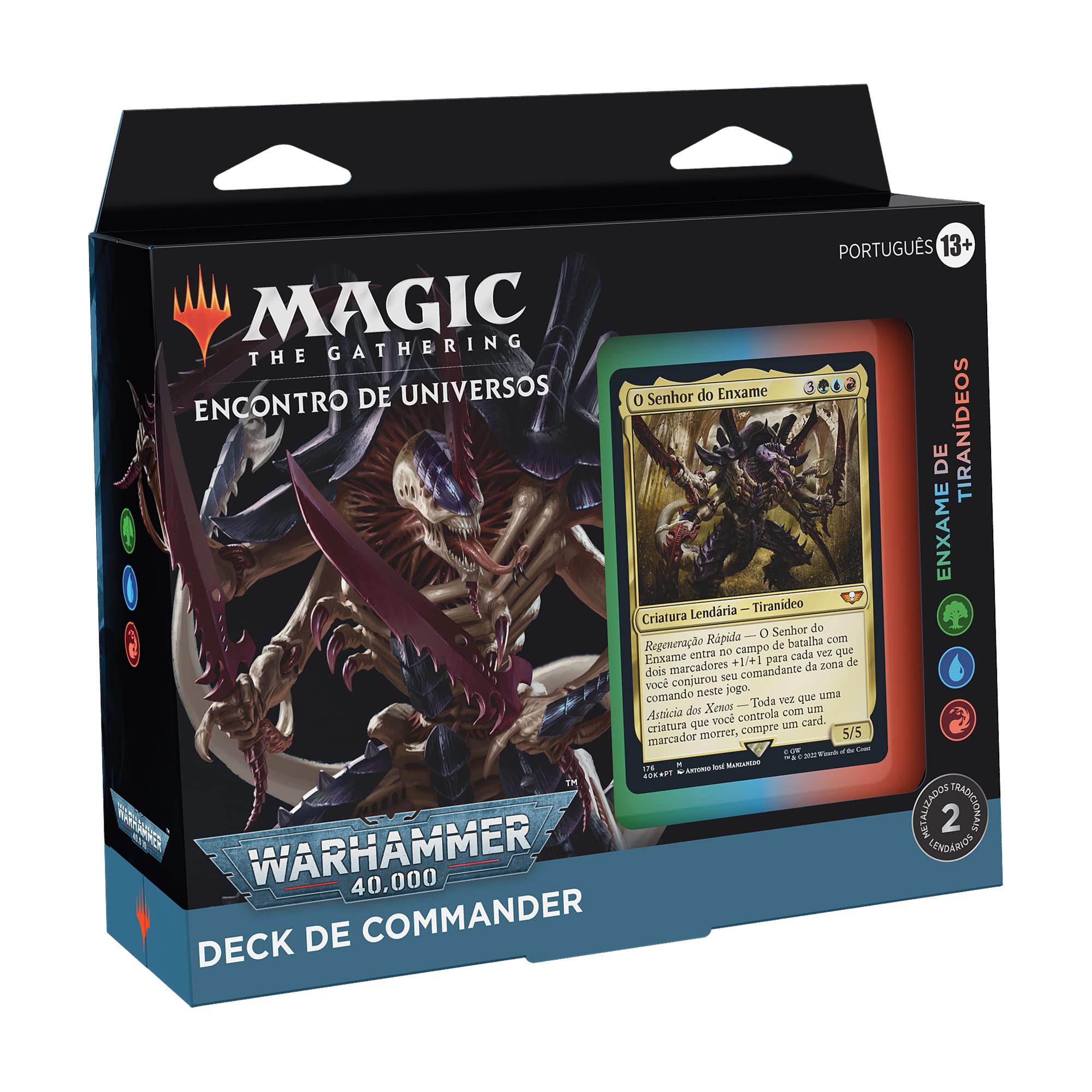 MTG War Hammer 40K - Commander Necron Dynasties (Premium) - Inglês