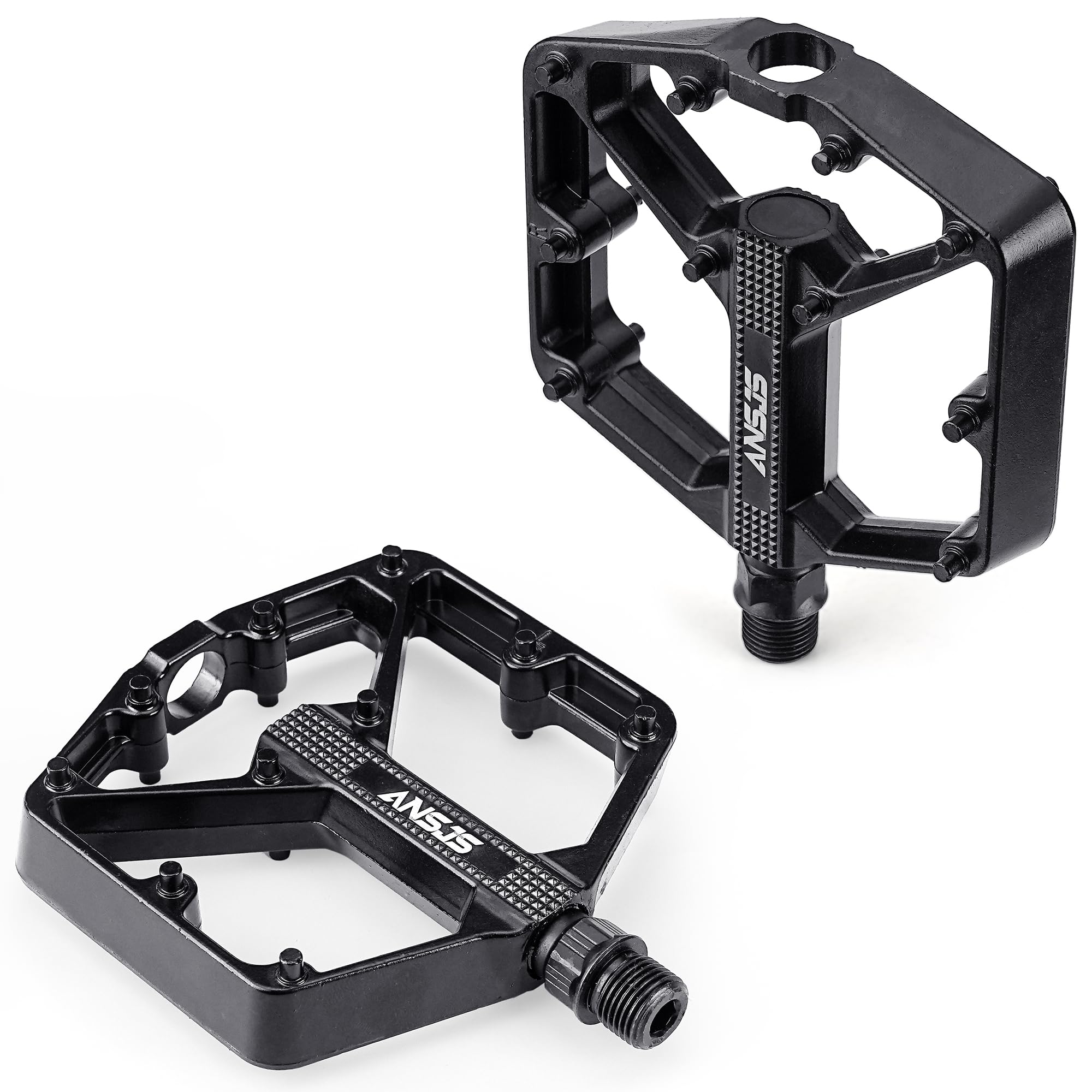 ANSJS Pédales pour vélo VTT en aluminium, pédales de vélo de