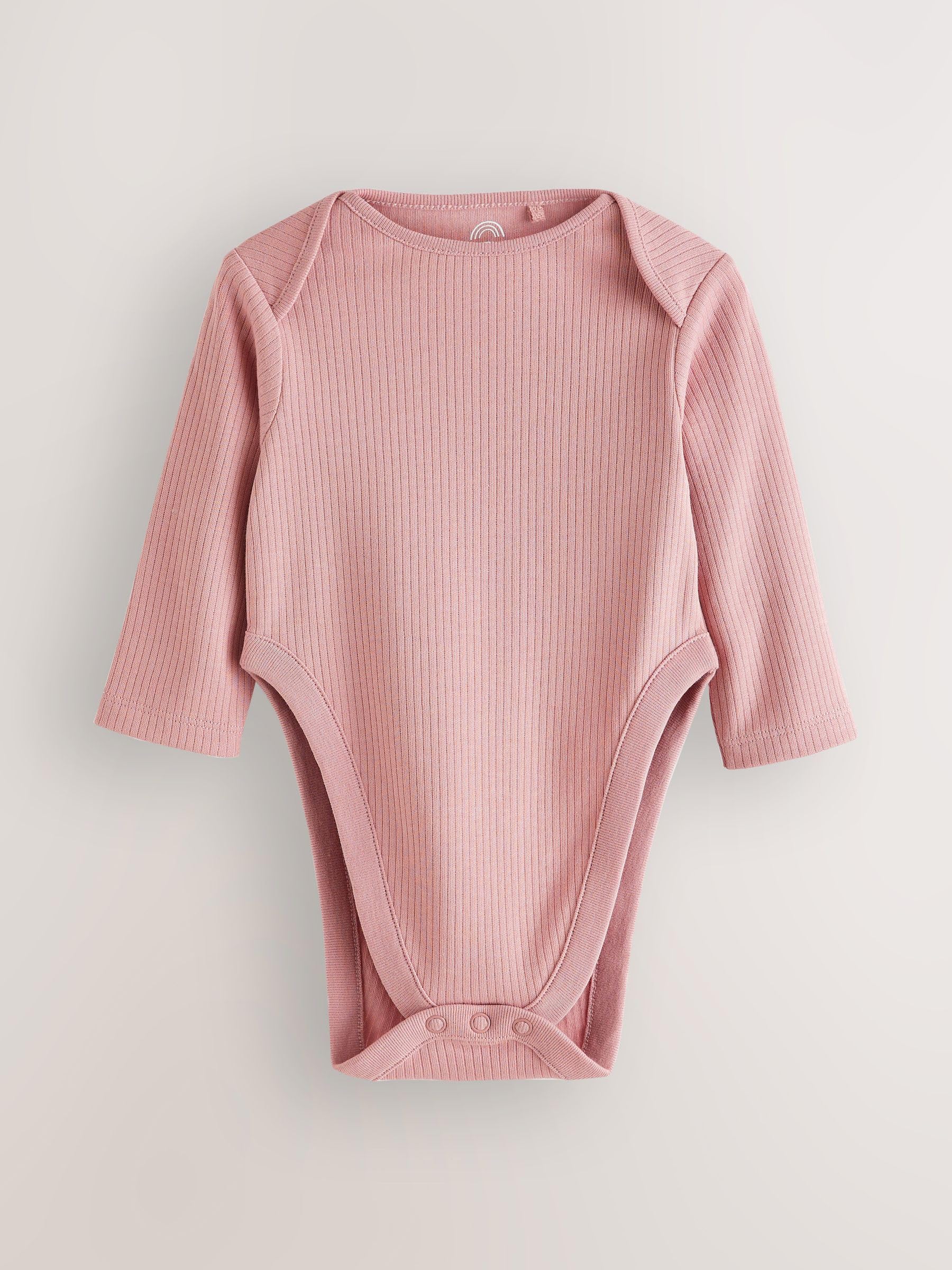 NEXT Bébé fille Body manches longues pour dysplasie de la hanche 100% coton, lot de 3