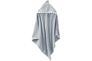 Little Planet Baby 'Shark' Hooded Towel - Organic Cotton
