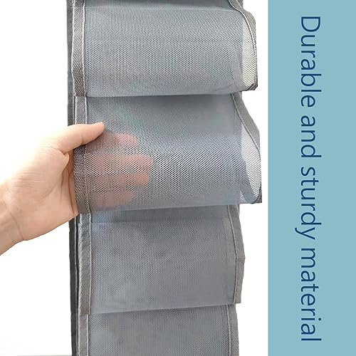 Miniatura 3 de KISYONGUS Organizador de camisetas, organizador de leggings para armario, organizador de almacenamiento de camisetas con 24 compartimentos,