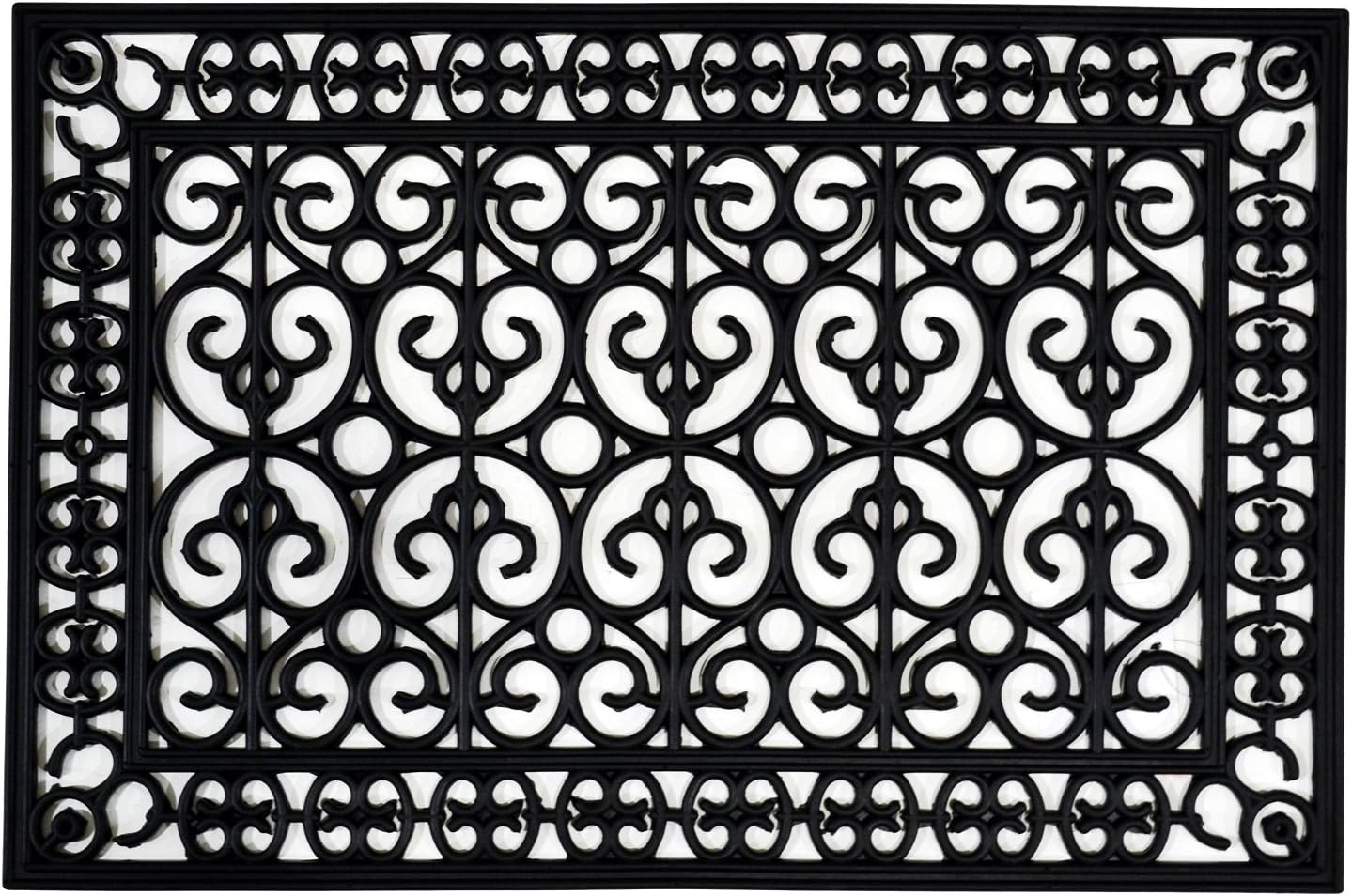 Rubber Doormat, 36 by 24-Inch, Cabrio