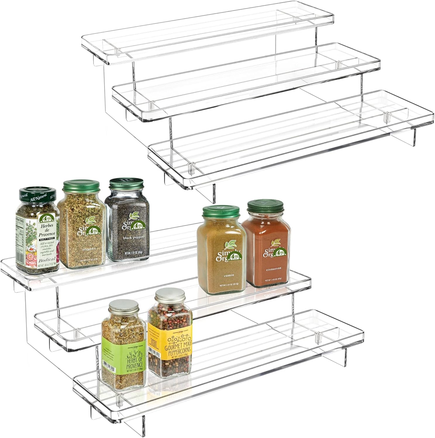 Buy BodiCal 3Tier Spice Rack Organizer for Display Riser