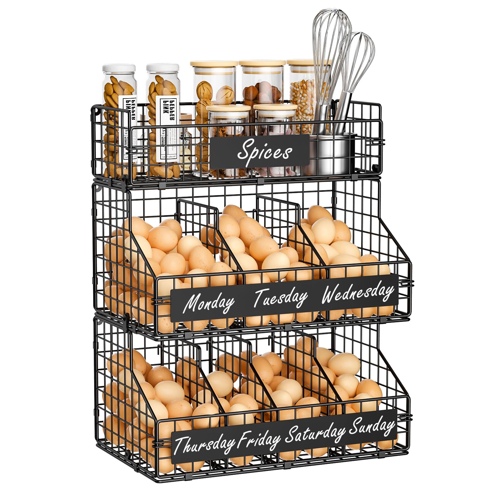 Keomaisyto Egg Basket - Fresh Eggs Storage -9 Keomaisyto Egg Basket - Fresh Eggs Storage -9