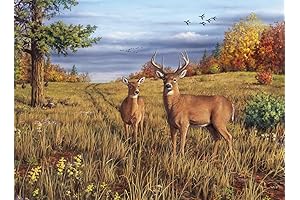 Buffalo Games Challenging Fall Fauna Puzzle for Deer Puzzle Enthusiasts