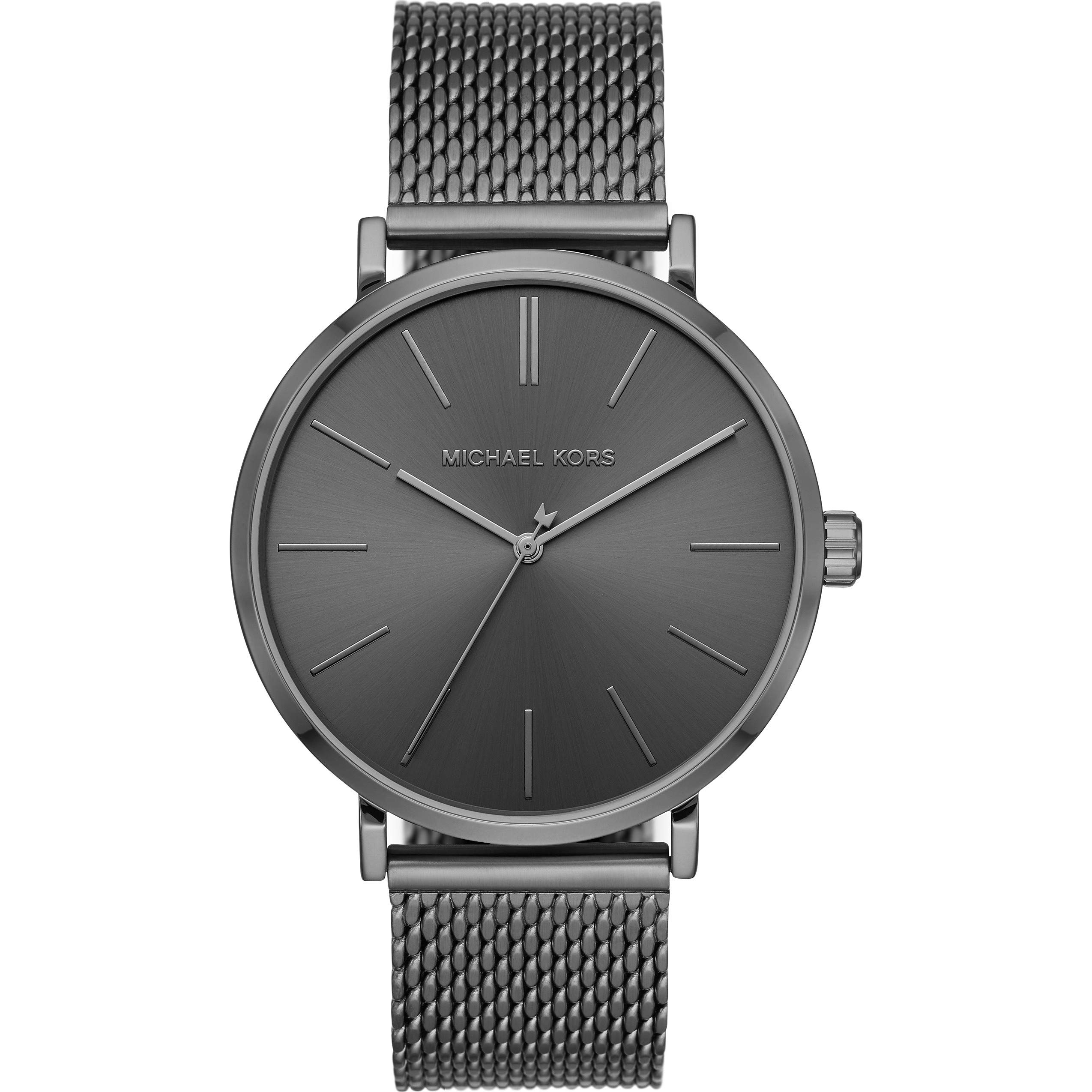 Michael Kors Men's Auden Three-Hand Gunmetal-Tone Alloy Watch MK7151
