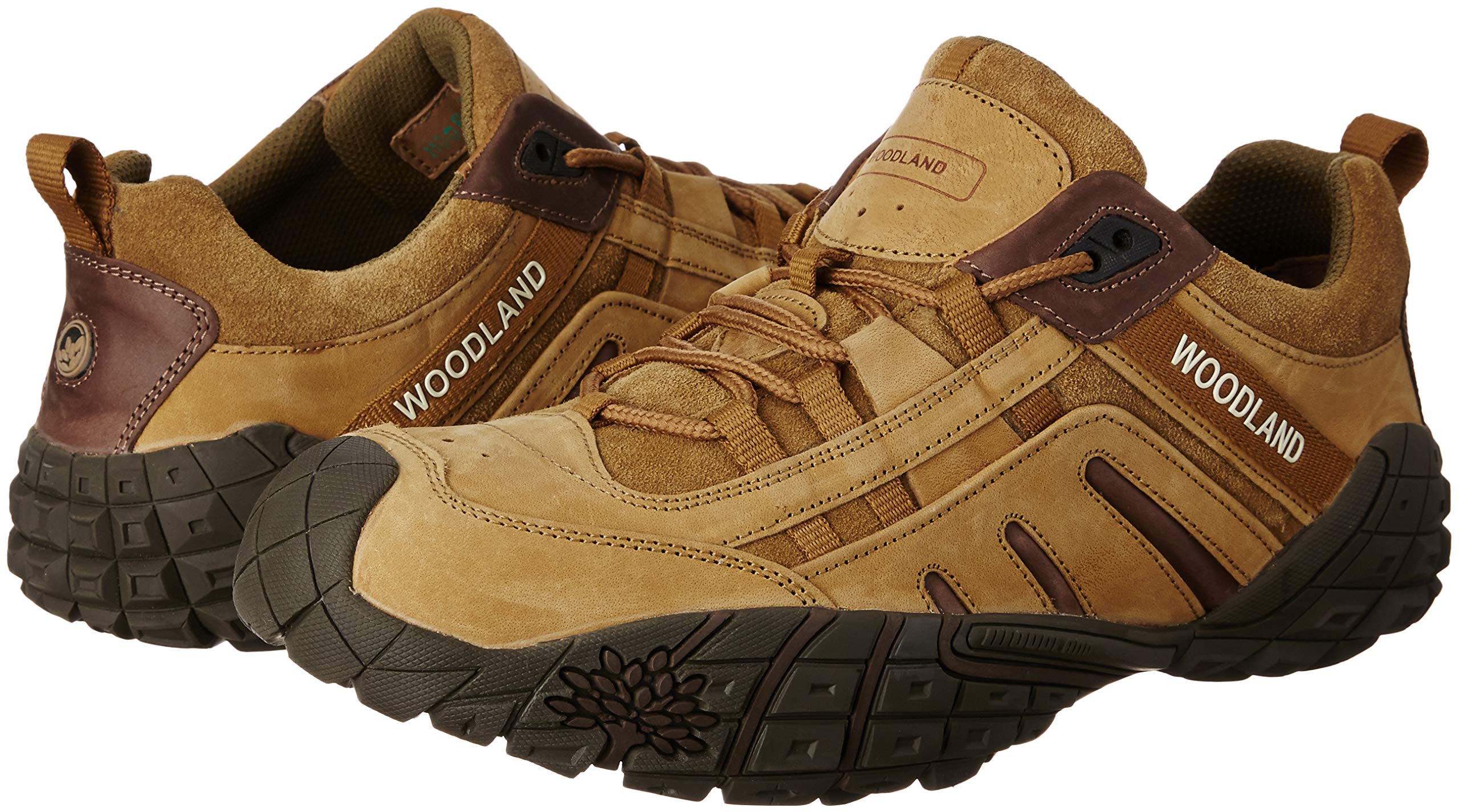 Woodland Men's Nubuk Leather Sneakers 
