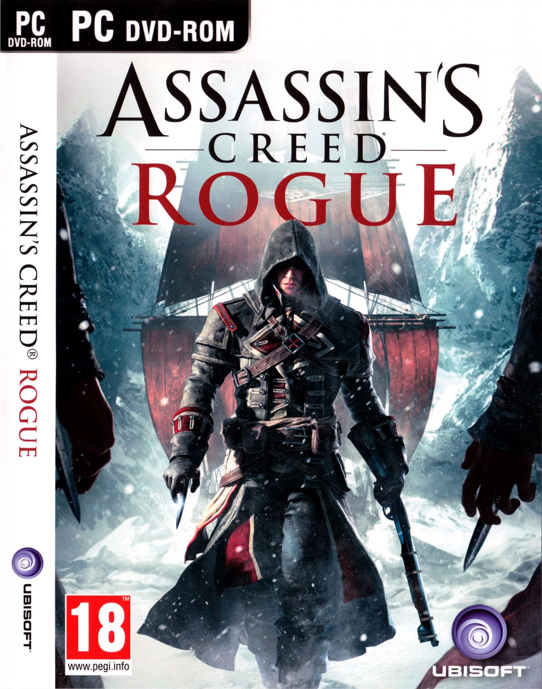 ADGAMES Assassin's Creed Rogue Pc Game DVD For Windows Offline