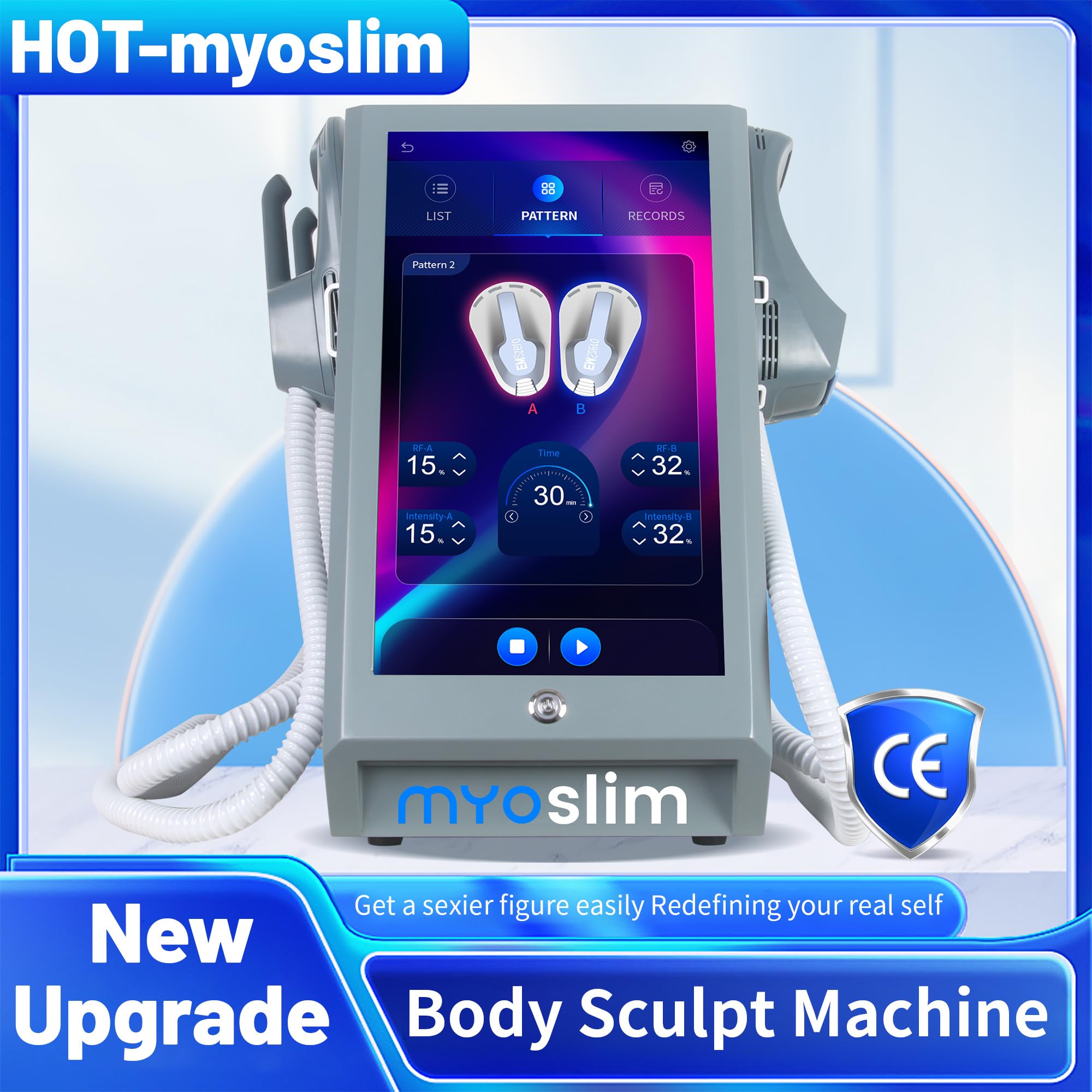Myoslim EMS EMT Körpermodelliermaschine