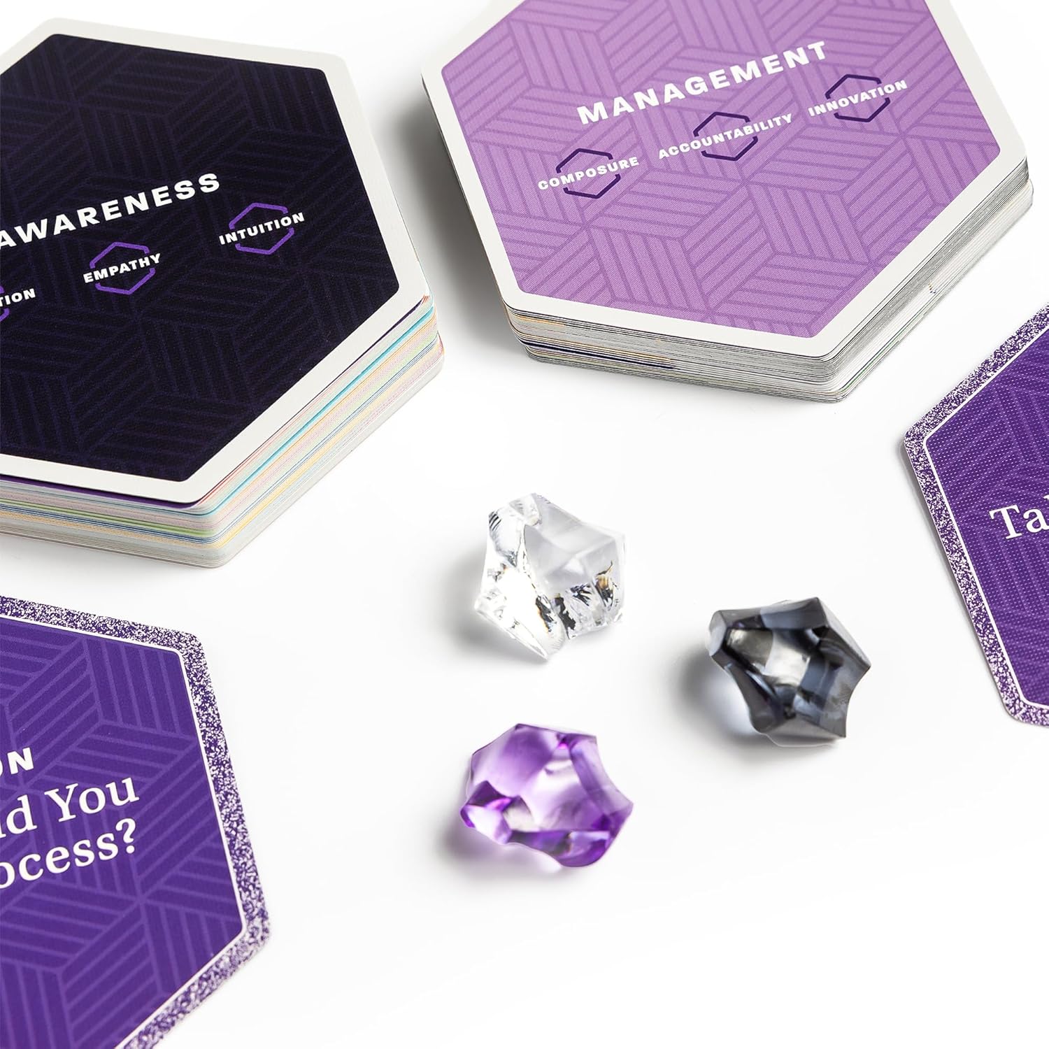 CATHARSIS Catharsis Method - Emotional Intelligence Solitaire & CBT Practice for Introspective Adults, Teens, Friends, & Couples - Therapy Cards for Personal Development, Ages 15+, 1-2 Players