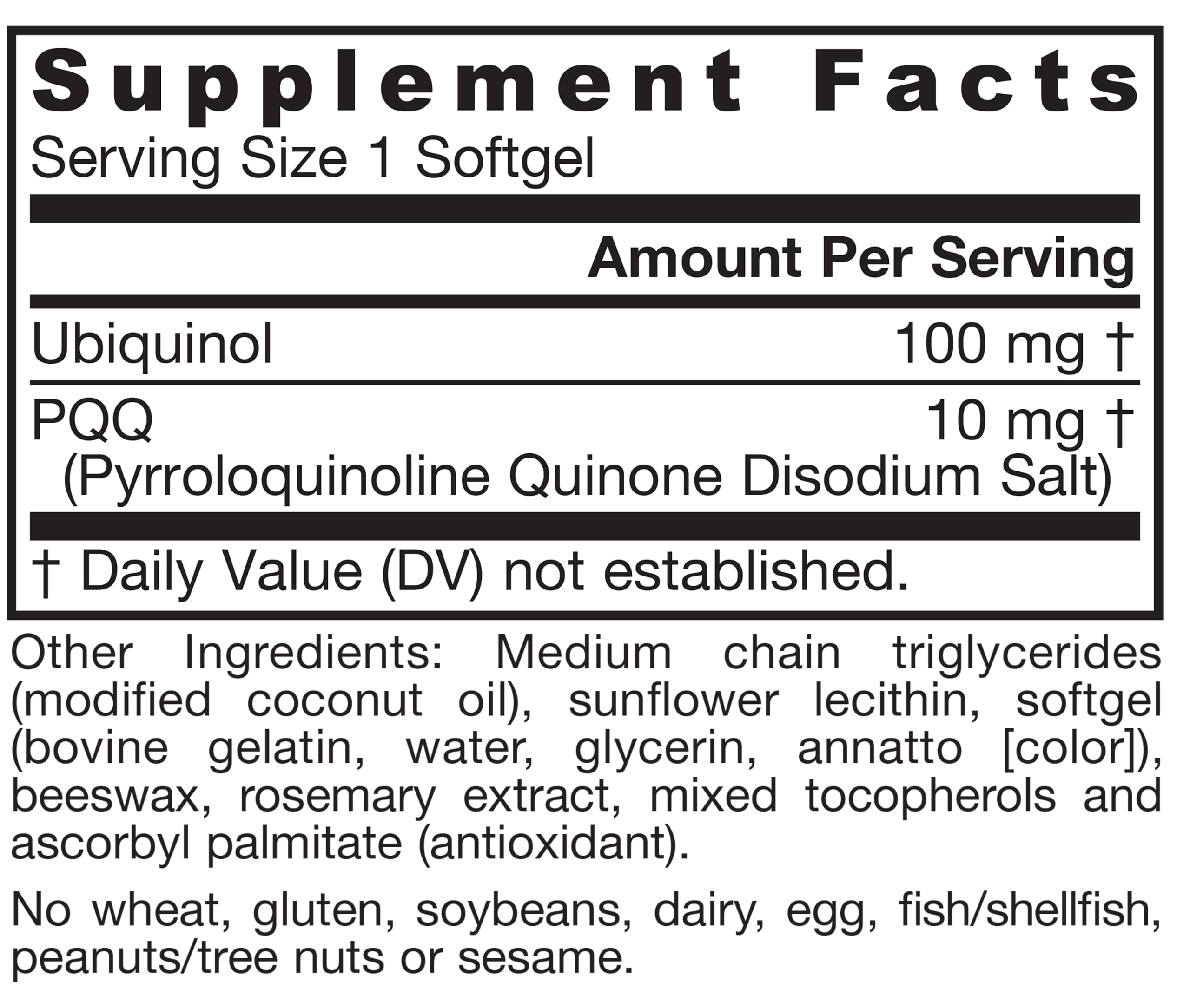 Jarrow QH-Absorb + PQQ, CO Q10 Supplement, 60 Softgels — Amazon image 10