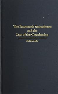 The Fourteenth Amendment and the Law of the Constitution