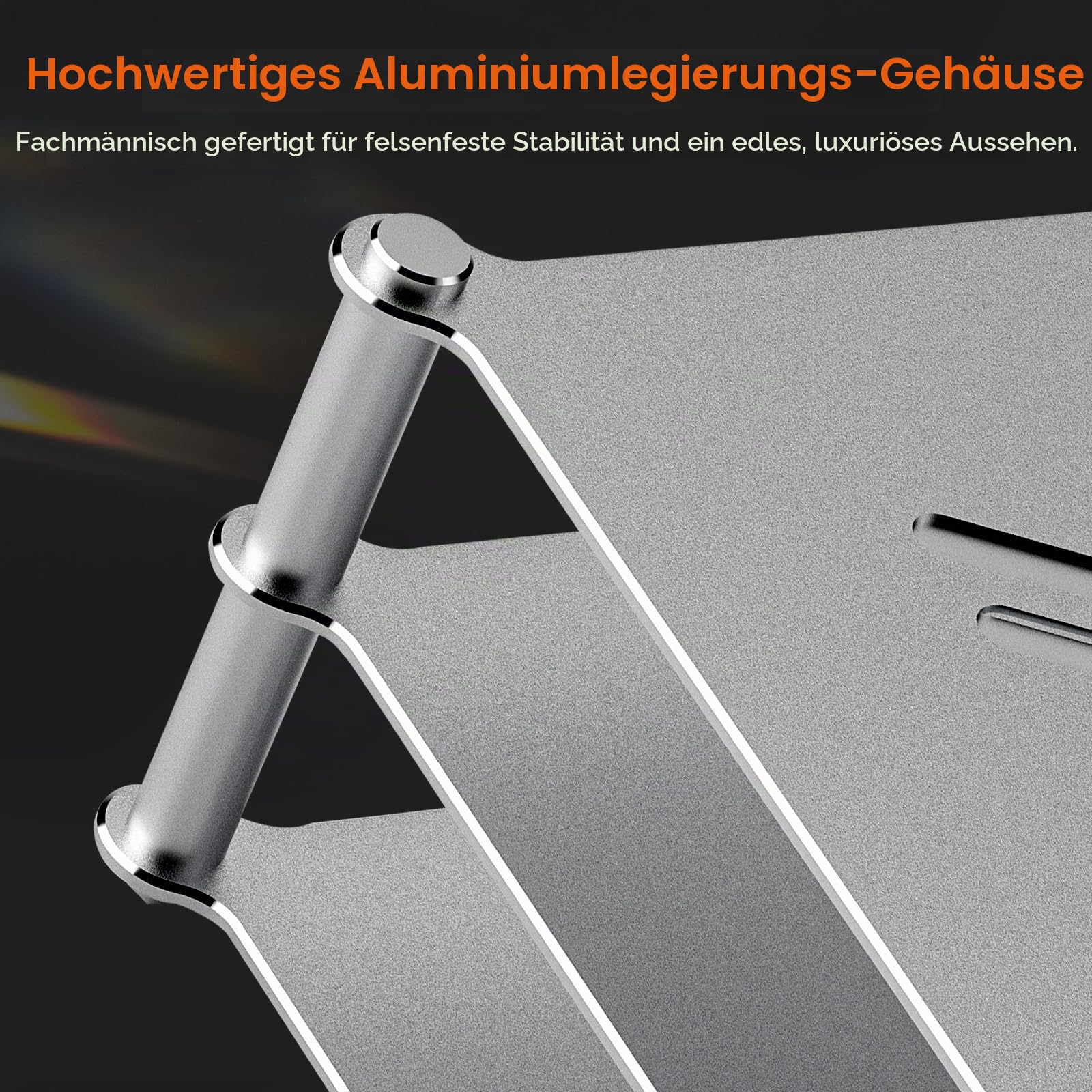 Douk Audio Mehrstufiges Verstärker-Rack: Stabiles Audio Geräterack für Heimkino, HiFi- und AV-Komponenten Audio-Ständer Rega, Belüfteter Lautsprecherständer für Studio- und Audiogeräte (Aluminium)
