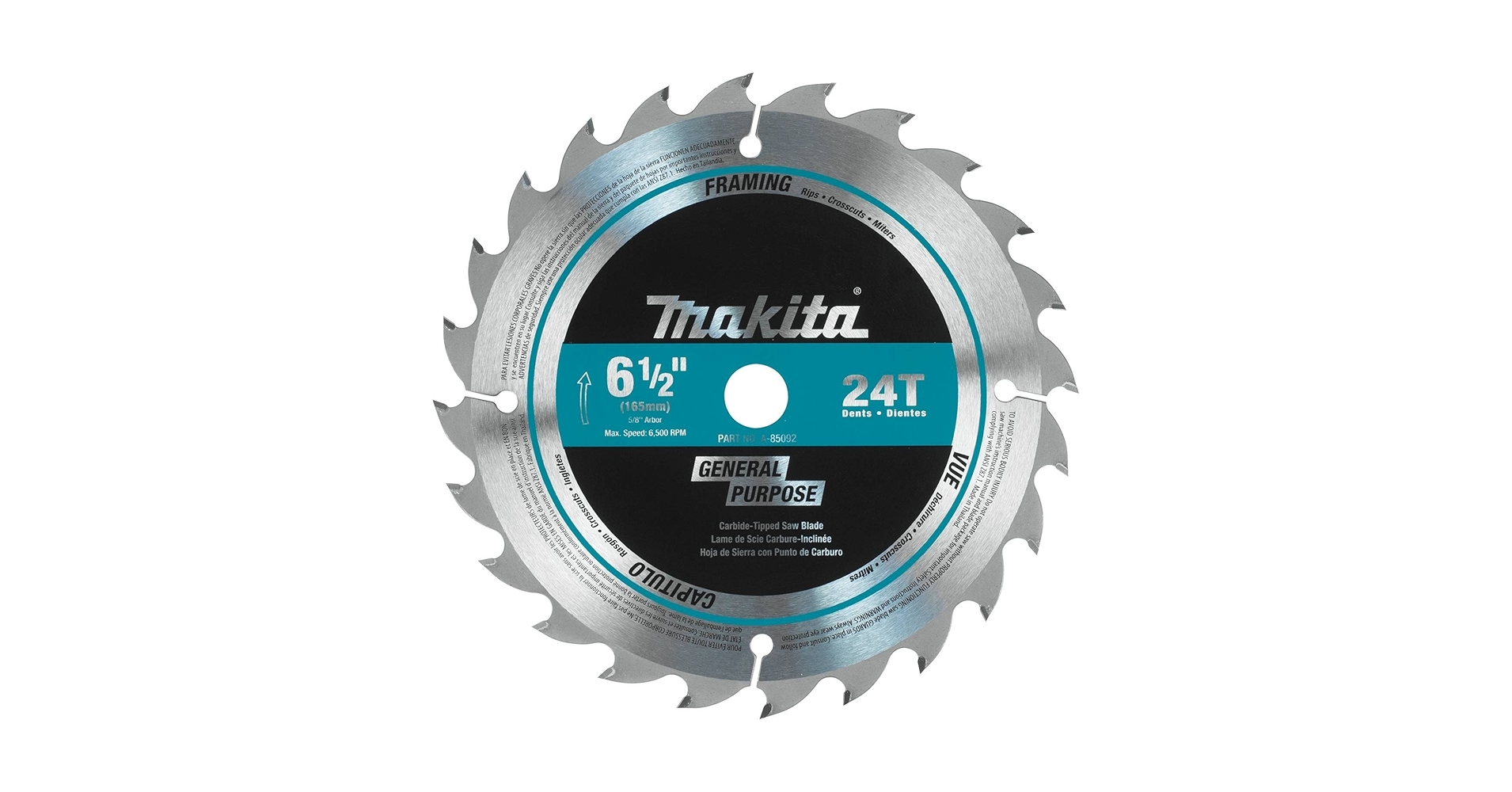 セレスタイト6.2kg－ｍｔ576 Makita A-85092 6-1/2