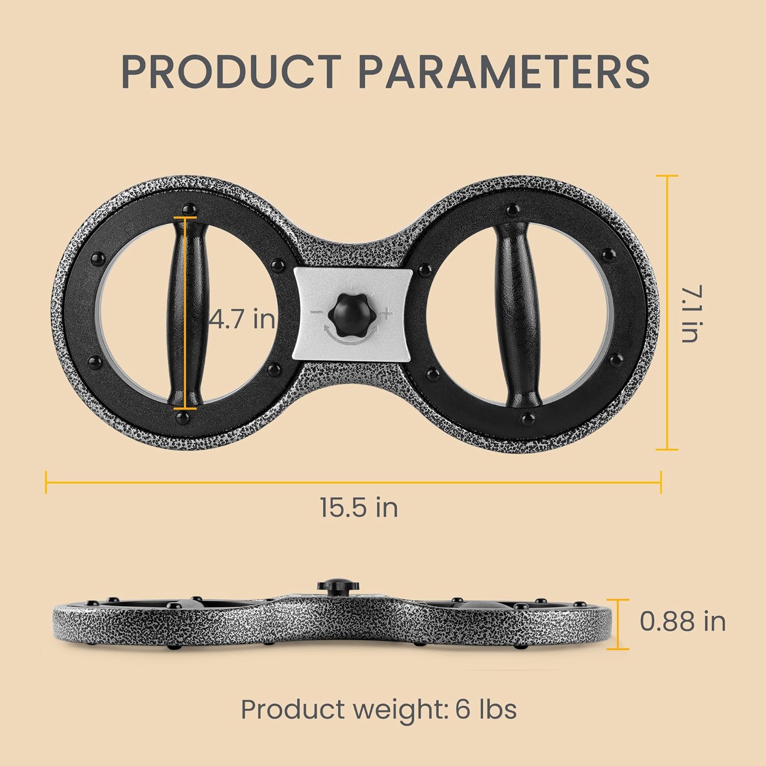 UNILEAF Burn Machine Arm Workout Equipment – Twister Arm Trainer for Forearms Strengthener & Exerciser, Chest Workout Equipment, Arm Blaster for Bicep Curl, Upper Body Strength Training for Home Gym