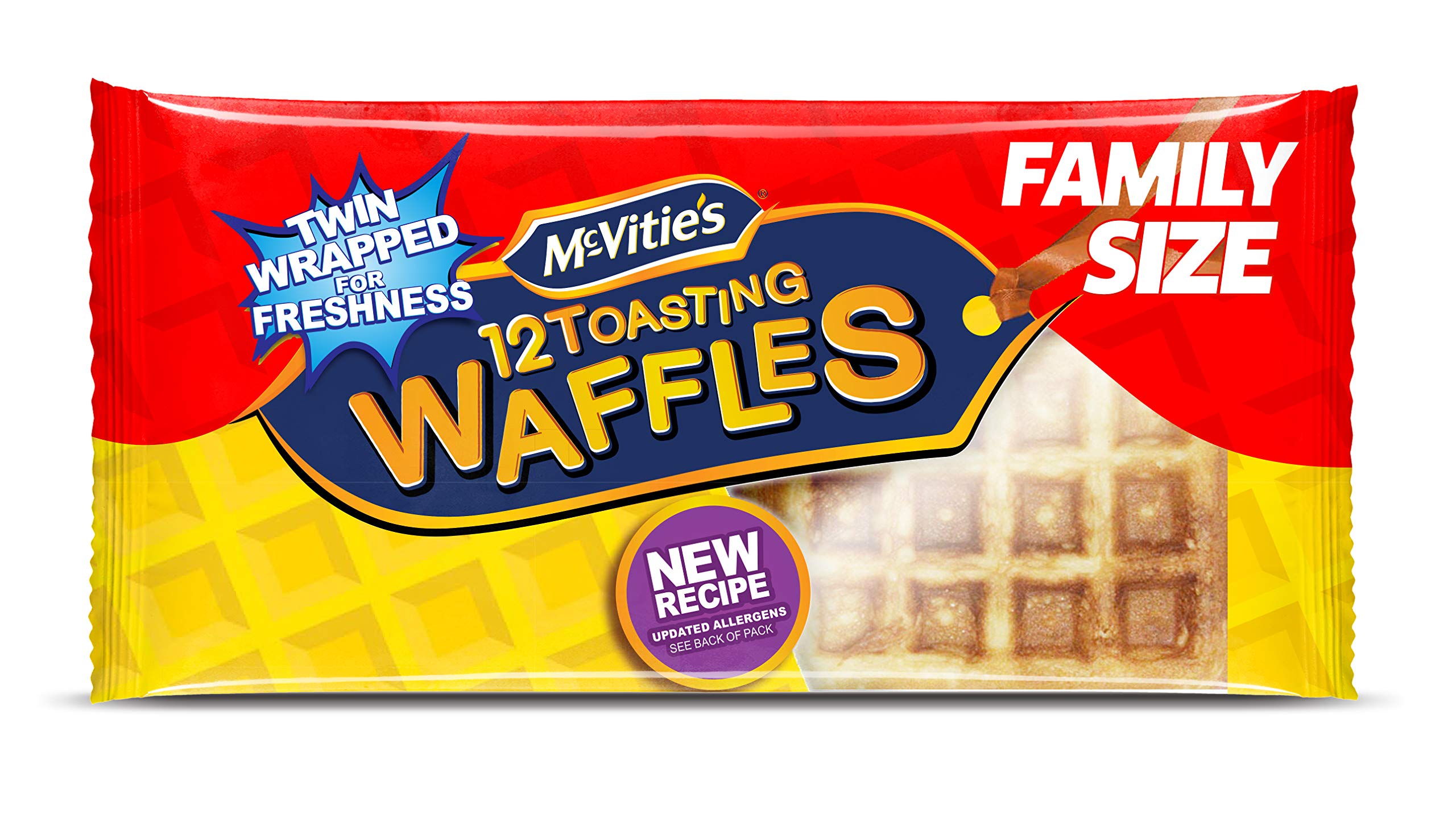 Toasting Waffles 12 Pack 300 g