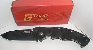 G TECH TEFLON TREATED POCKET FOLDING KNIFE #88