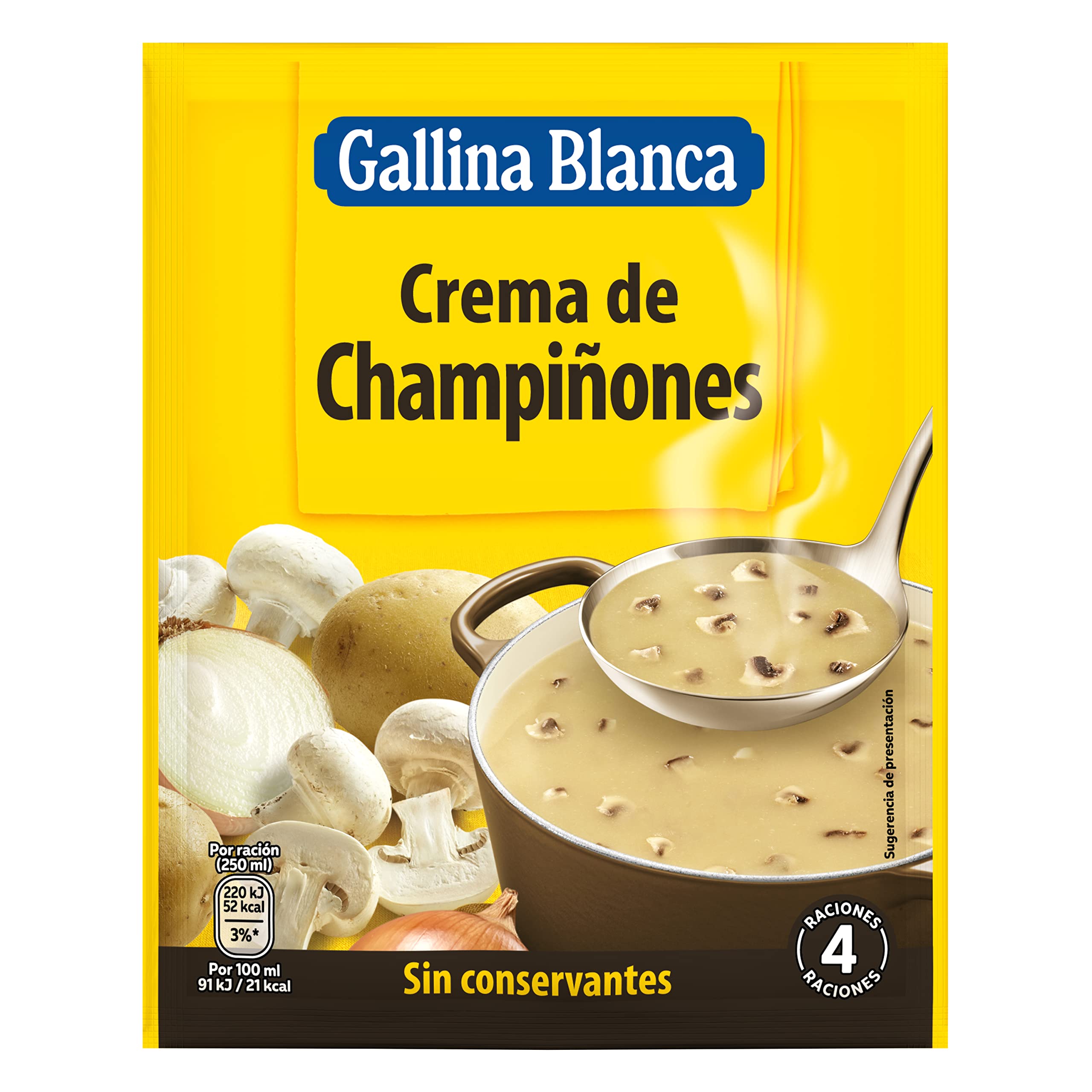 Gallina Blanca Crema de Champiñones 62g