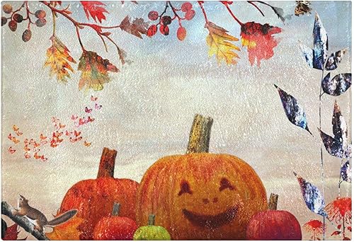 Miniatura 8 de Bathroom Rugs Sets 2 Piece 24x16+24x20 Inch,Soft U-Shaped Contour Toilet Rug Halloween Pumpkin Retro Non-Slip Absorbent Bath Floor Mat Carpet Set