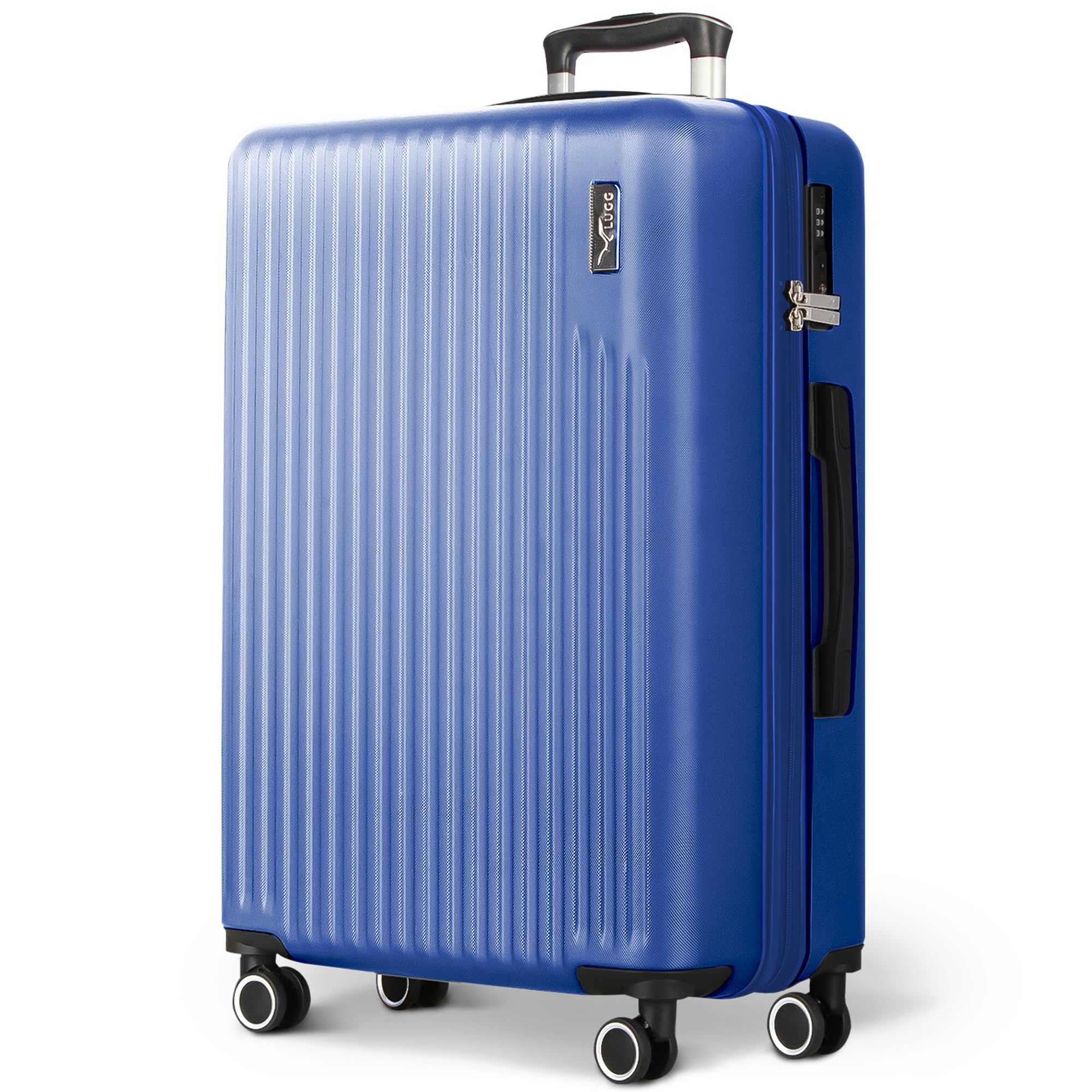 LUGG 20inch Vacay Suitcase ABS Luggage with TSA Indent Lock, Aluminium Trolley Handle, 360° Spinner Wheels, Water-Resistant & Durable Material - Airline Compatible (55 x 23 x 35cm) — view 51